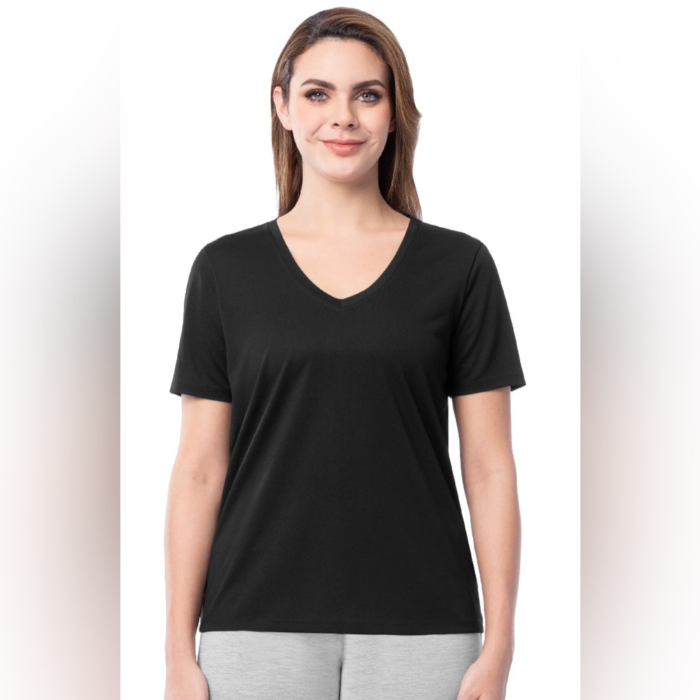 Dry Fit Short Sleeve V-Neck T-Shirt, NWOT